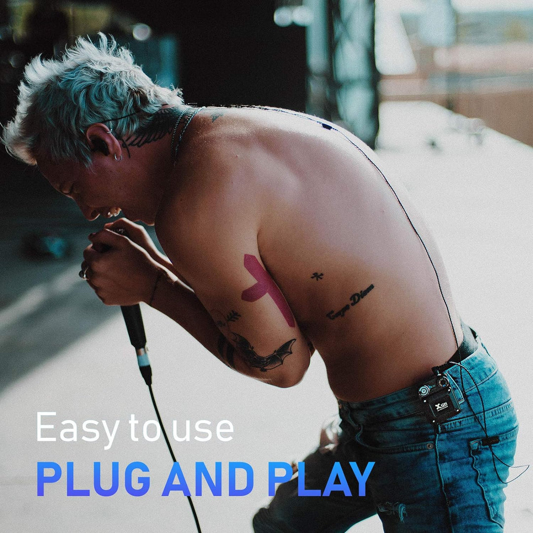 XVive U4 In-Ear Monitor Wireless System - Bundle, 1x Transmitter + 4X Receiver 2 Empfänger, 2 Empfän
