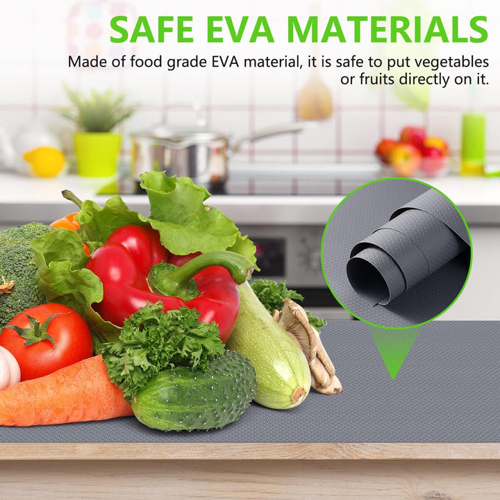 Schubladenmatte Nicht Klebende Haltbarem Schubladenauskleidung Antirutschmatte EVA Material Wasserdi