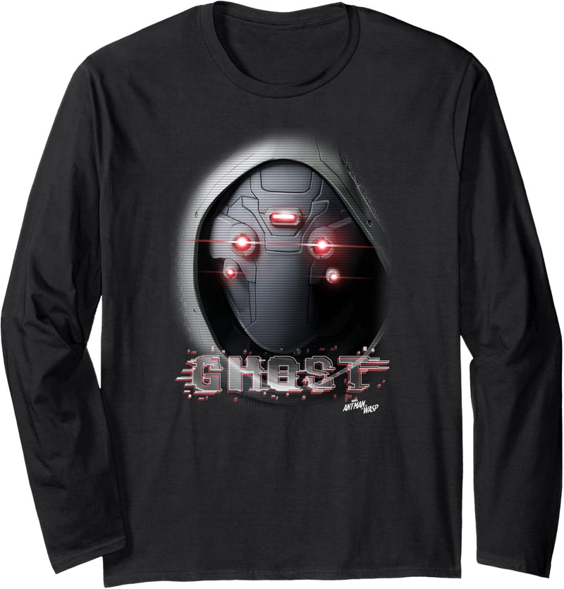 Marvel Ant-Man And The Wasp Ghost Dark Portrait Langarmshirt