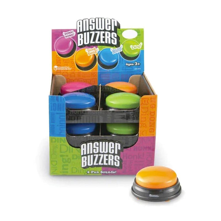 Learning Resources Buzzer, Set mit 12 Stück Satz mit 12 Stück, Satz mit 12 Stück