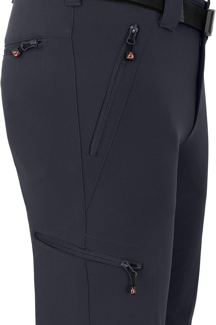 Bergson Ville | Herren Wanderhose, robust, ganzjährig nutzbar - ✓ Robuste Ganzjahres-Softshellhose a