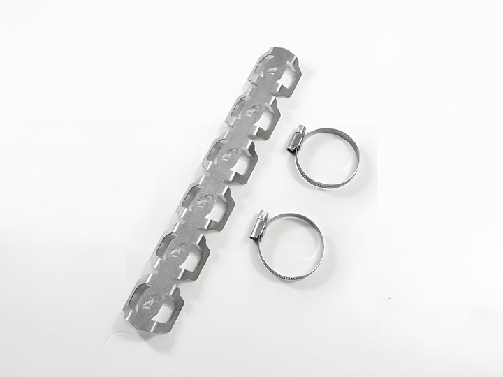 Universal Motorrad Krümmerschutzset Ø 42-47 mm Länge 280 mm 1 Krümmer IBEX