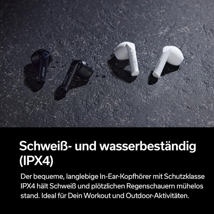 Denon AH-C500W True Wireless In-Ear-Kopfhörer, wasserresistente Bluetooth-Kopfhörer mit eingebautem