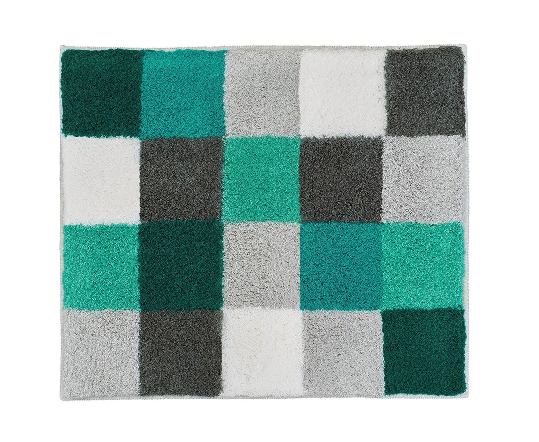 Kleine Wolke 5426675539 Badteppich Caro, 55 x 65 cm, Petrol, 4004478230569 Petrol 55 x 65 cm, Petrol