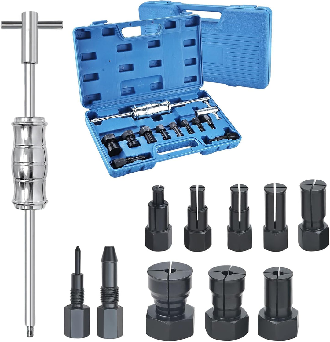 FreeTec Innenlager Abzieher Set, 8-32mm Innenabzieher Lager, Grundloch Lagerabzieher Innenlager Ausz