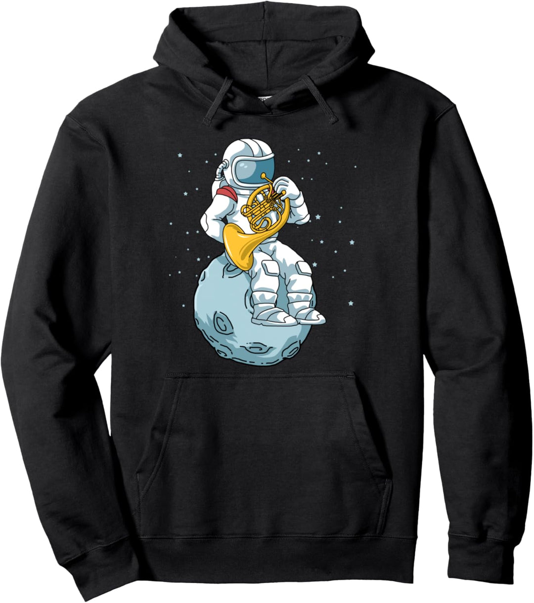 Waldhorn Hoodie Horn Geschenk Musik Band Orchester Waldhorn Pullover Hoodie
