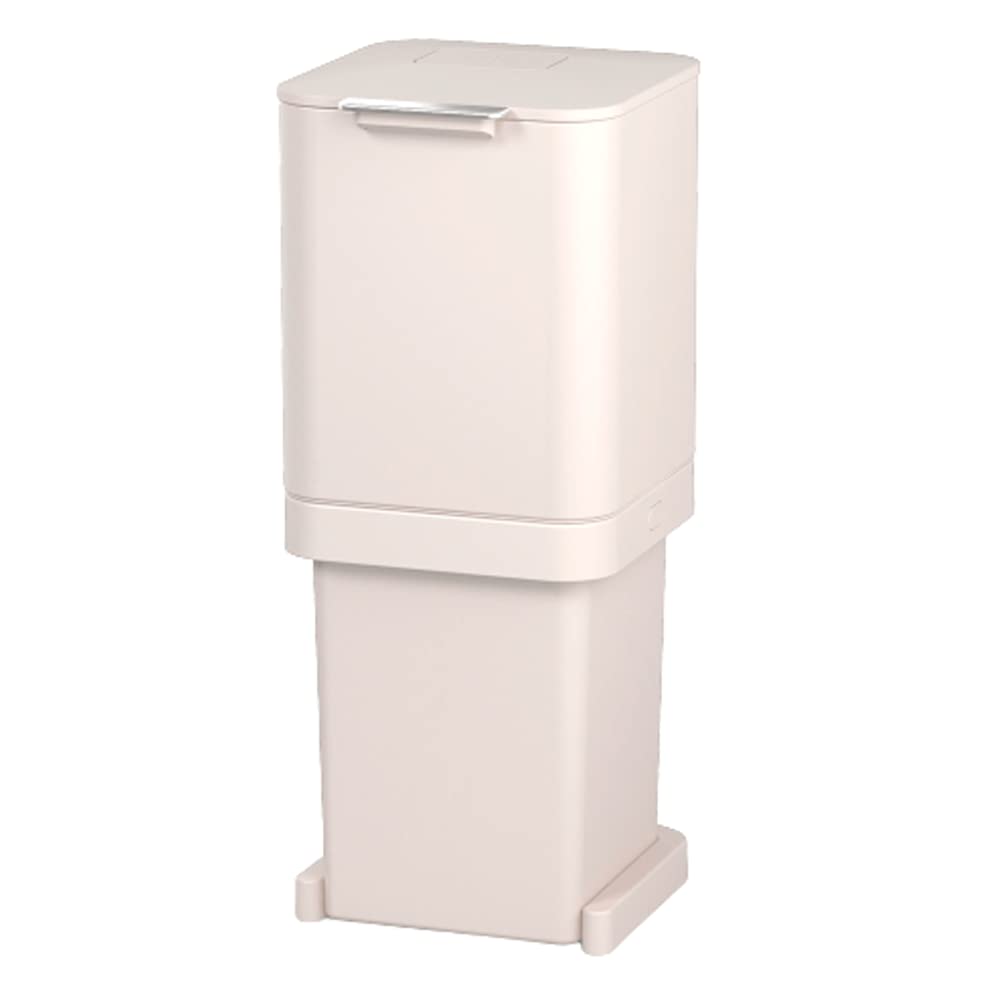 Joseph Joseph Totem Pop - Mülltrennungs und Recyclingeinheit 40 Liter - steinfarbig, 40 L