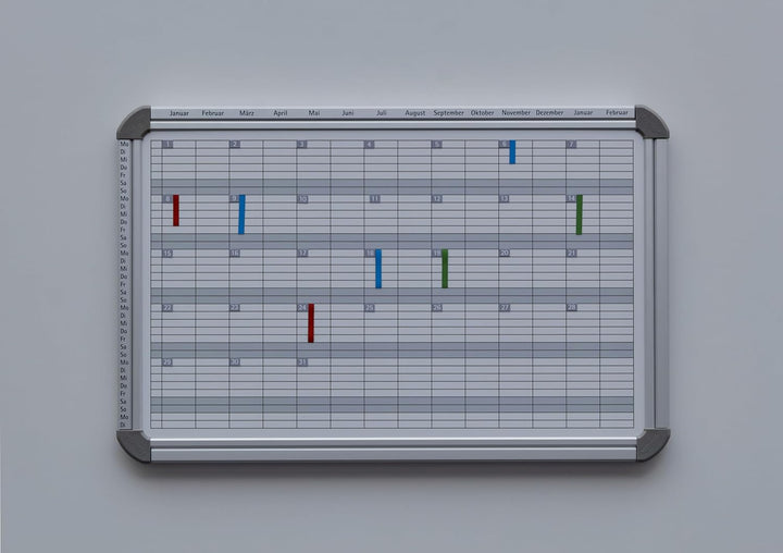 FRANKEN PRO Multifunktionsplaner, universell einsetzbar, lackiert, magnetisch, beschreibbar, trocken
