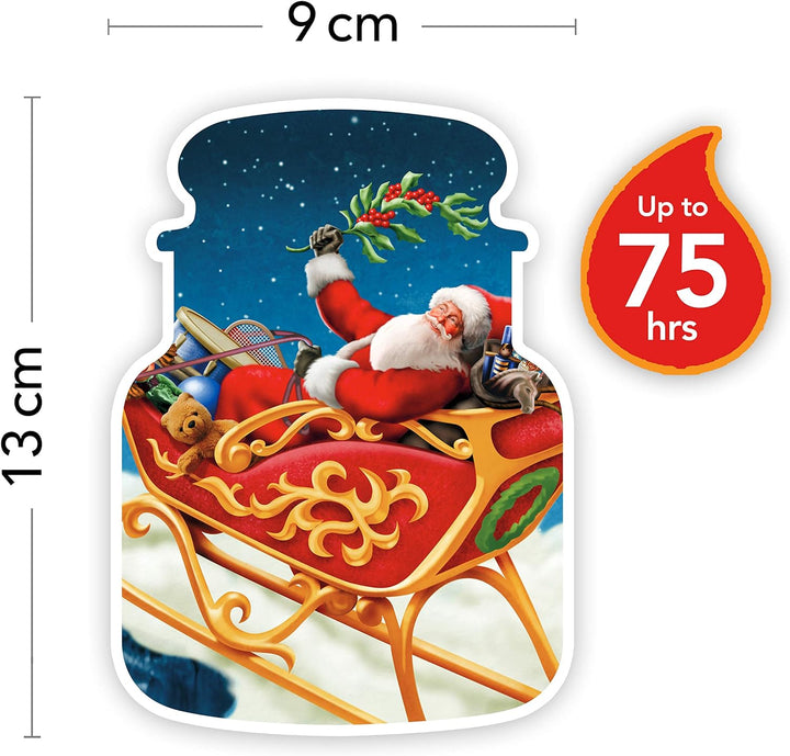 Yankee Candle Duftkerze im Glas (Mittelgrosse im Glas) | Christmas Eve | Brenndauer bis zu 75 Stunde