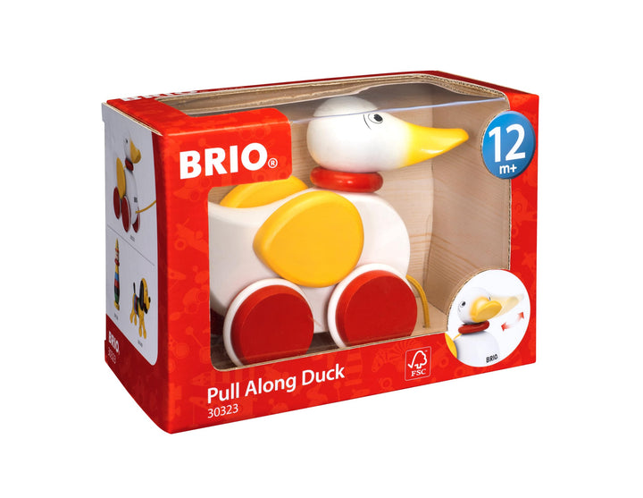 BRIO 30323001 - Nachziehente, weiss