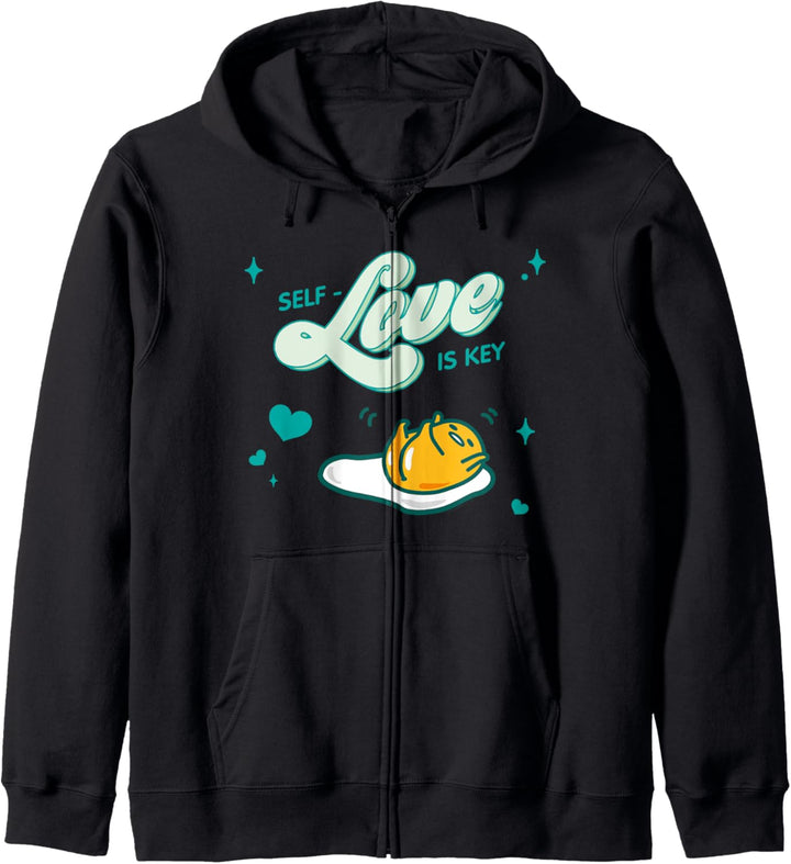 Selbst - Liebe ist der Schlüssel - gudetama Kapuzenjacke