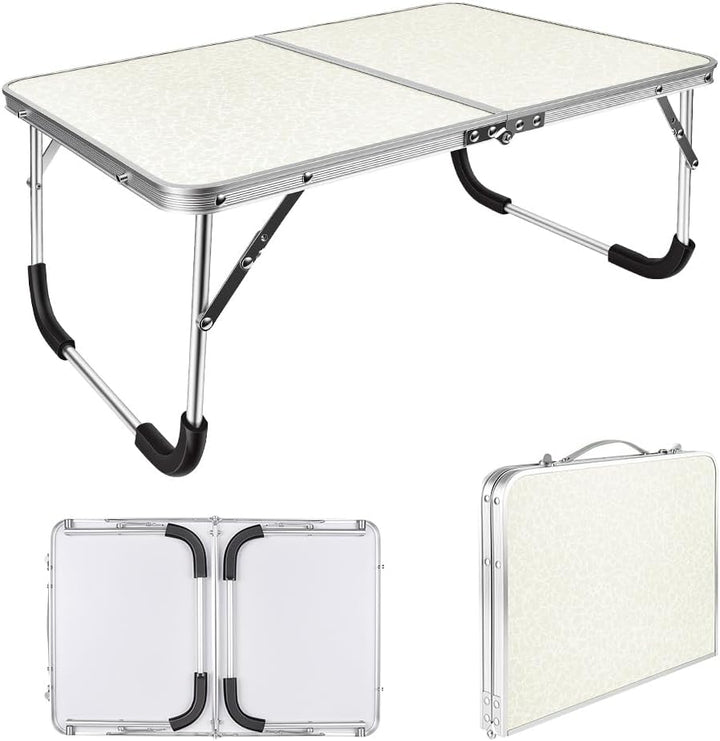 Aomig Campingtisch Klappbar, Kleiner Klapptisch, Tapeziertisch Tragbar Multifunktionstisch, Frühstüc