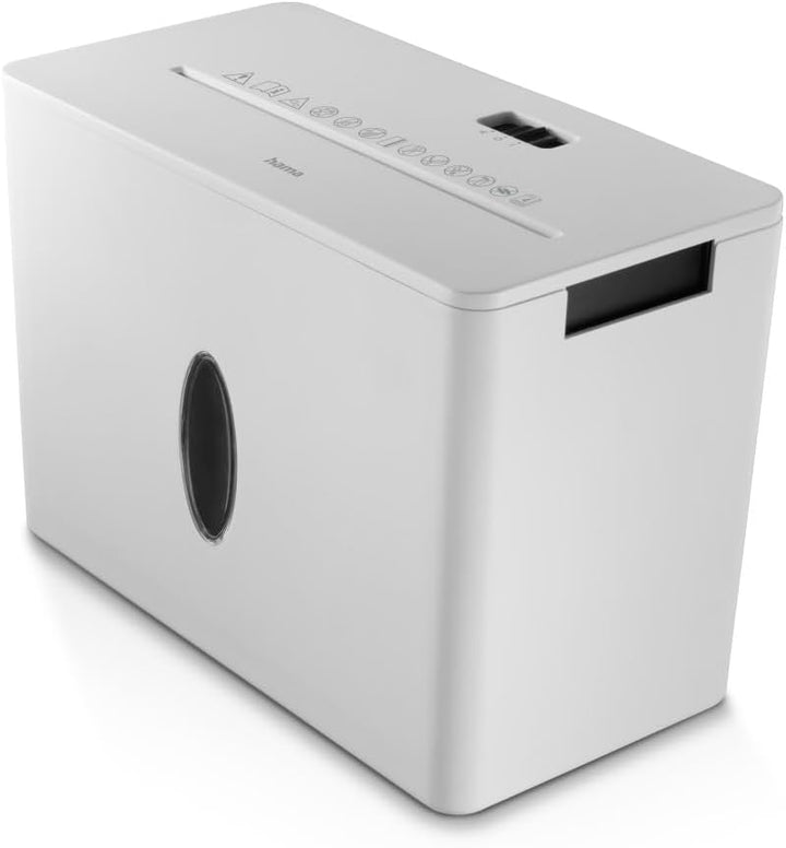 Hama Aktenvernichter P4 T4 E3 (Papierschredder mit Sicherheitsstufe, DSGVO konform, mit Einzug, auch