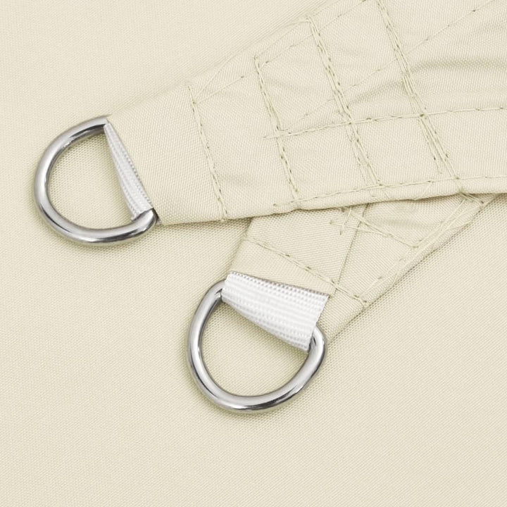 vidaXL Sonnensegel Dreieckig 5x5x5m Creme Garten Sonnenschutz Beschattung 5 x 5 x 5 m Creme, 5 x 5 x