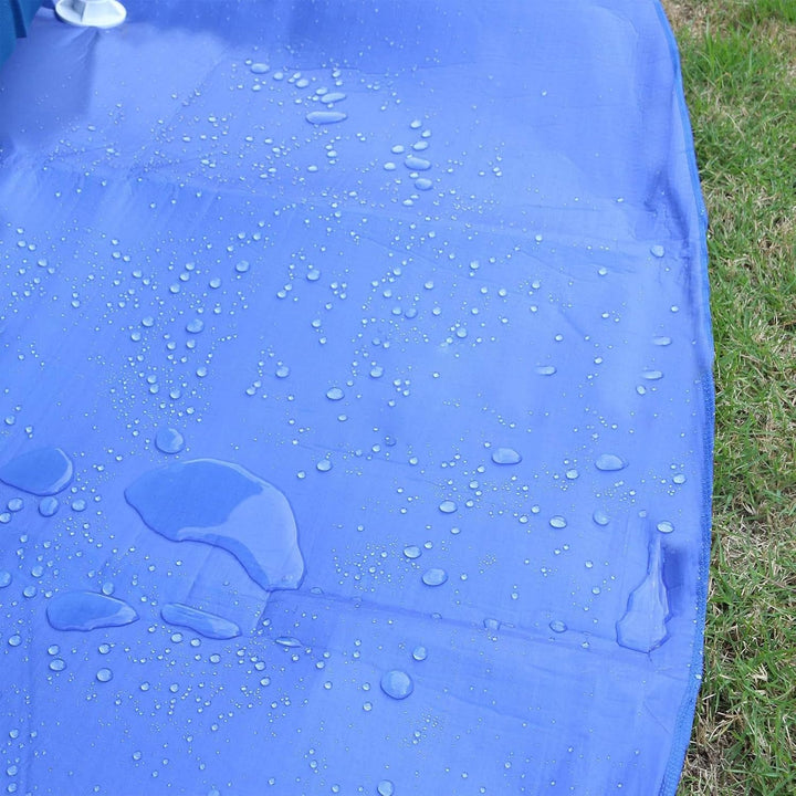 Generisch Poolfolie, Poolauflage - Dicke wasserdichte Poolbodenmatte, runde Poolfolien,Outdoor-Pool-