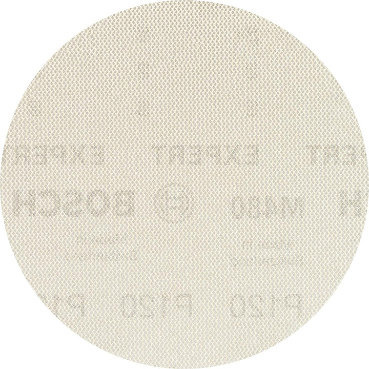 Bosch Professional 50x Expert M480 Schleifnetz (für Hartholz, Farbe auf Holz, Ø 125 mm, Körnung 120,