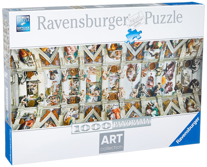 RAVENSBURGER 135588 Puzzle Panorama Kaplica Sykstynska 1000