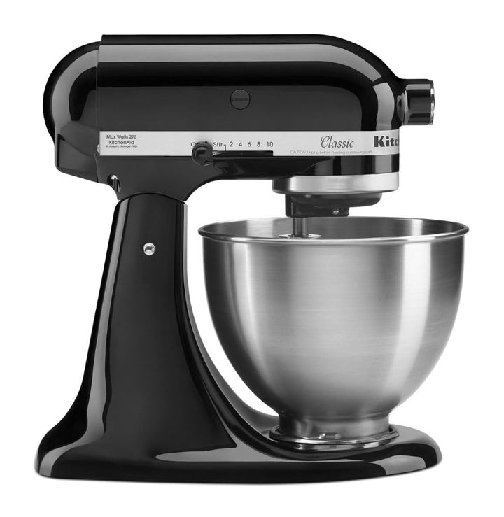 KitchenAid Classic Series K45SS Standmixer mit Kippkopf, 4,5 l, Onyx-Schwarz Onyx Black Mixer, Onyx
