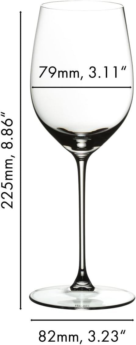 Riedel 6449/05 Veritas Weinglas, Kristallglas, farblos Viognier/Chardonnay, Viognier/Chardonnay