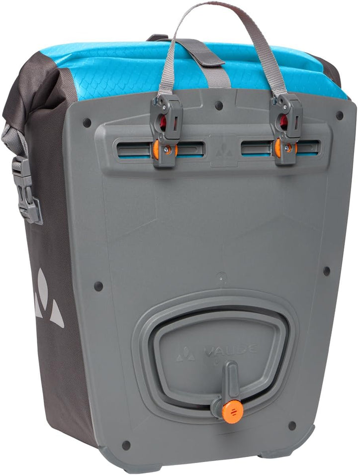 VAUDE Fahrradtaschen für Gepäckträger Aqua Back 2x24L, 2 x Hinterradtaschen wasserdicht, Fahrrad Gep