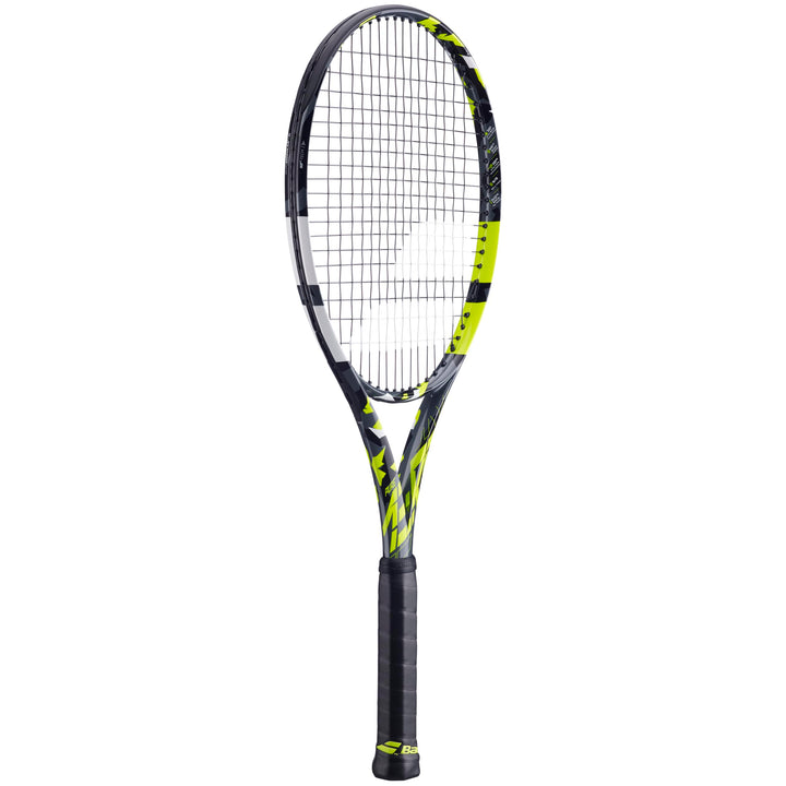 Babolat 102479-370 Pure Aero Tennisschläger, Grip 2, Grau/Gelb/Weiss
