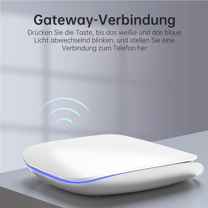 MIUCDA Tuya Zigbee Gateway Hub, 3 in 1 ZigBee 3.0 Bluetooth 5.0 WiFi Hub für Hausautomation Wireless