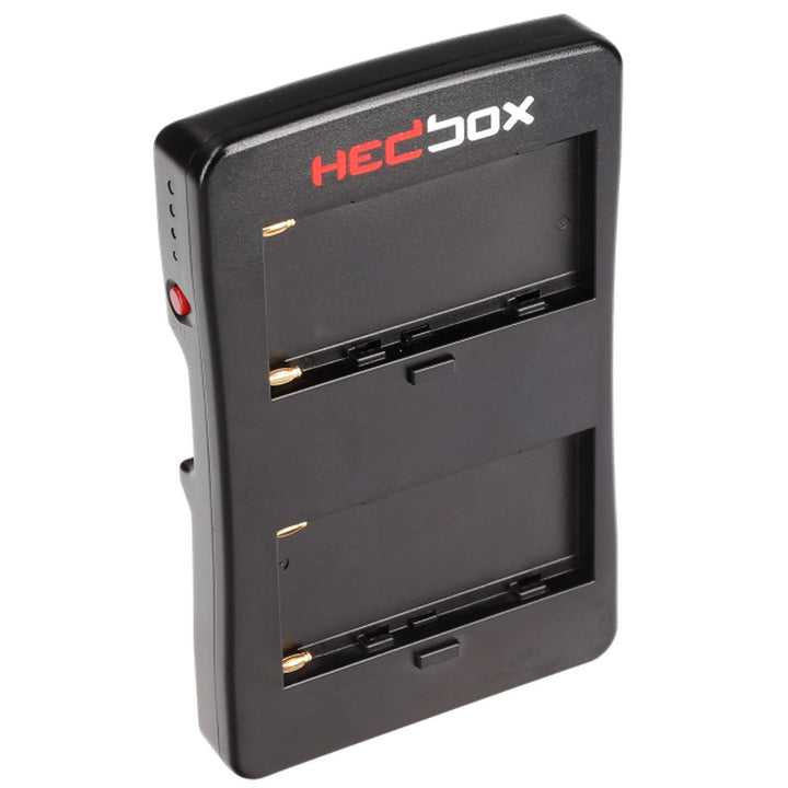 HEDBOX HBP-NPF - V-Mount batterieadapter konverterplatte verwendet 2X NP-F-Batterien zur Herstellung