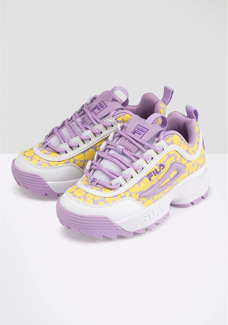 FILA Mädchen Disruptor F Kids Sneaker 37 EU Fair Orchid White, 37 EU Fair Orchid White