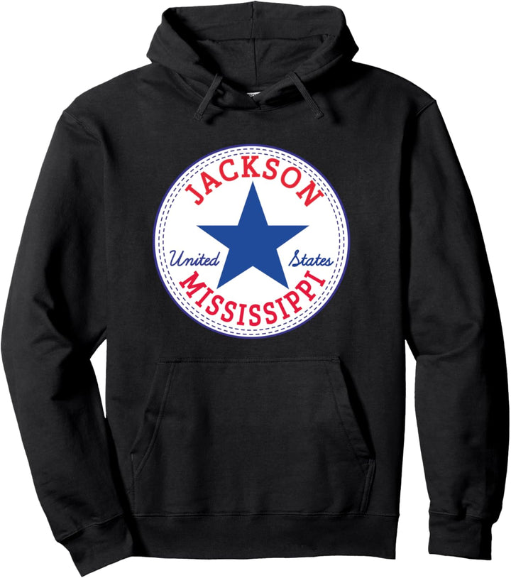 Jackson Mississippi USA Vereinigte Staaten Skater Touristen Pullover Hoodie