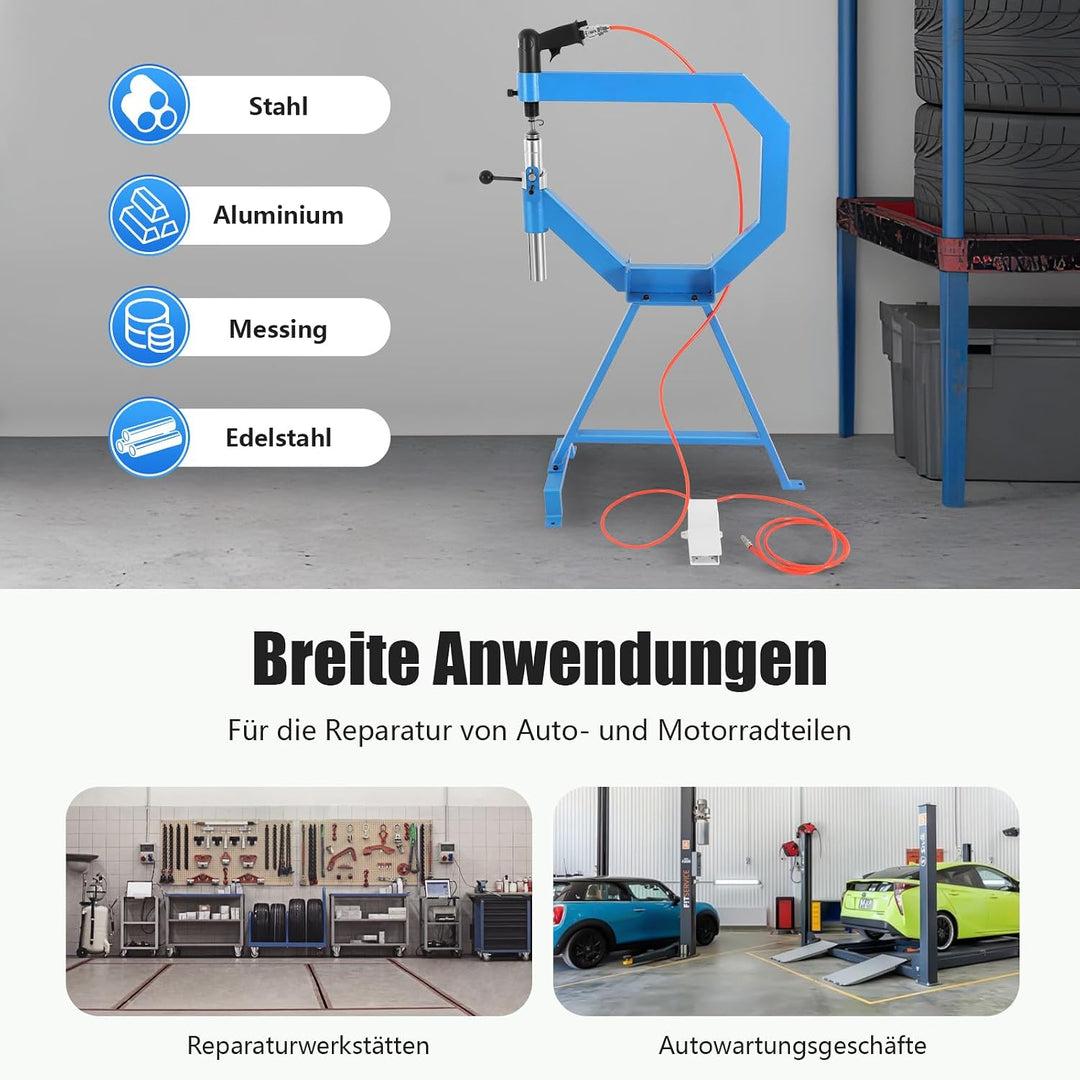 Pneumatic Planishing Hammer Glätthammer Profi Pneumatischer Planierhammer Drucklufthammer Glätter 87