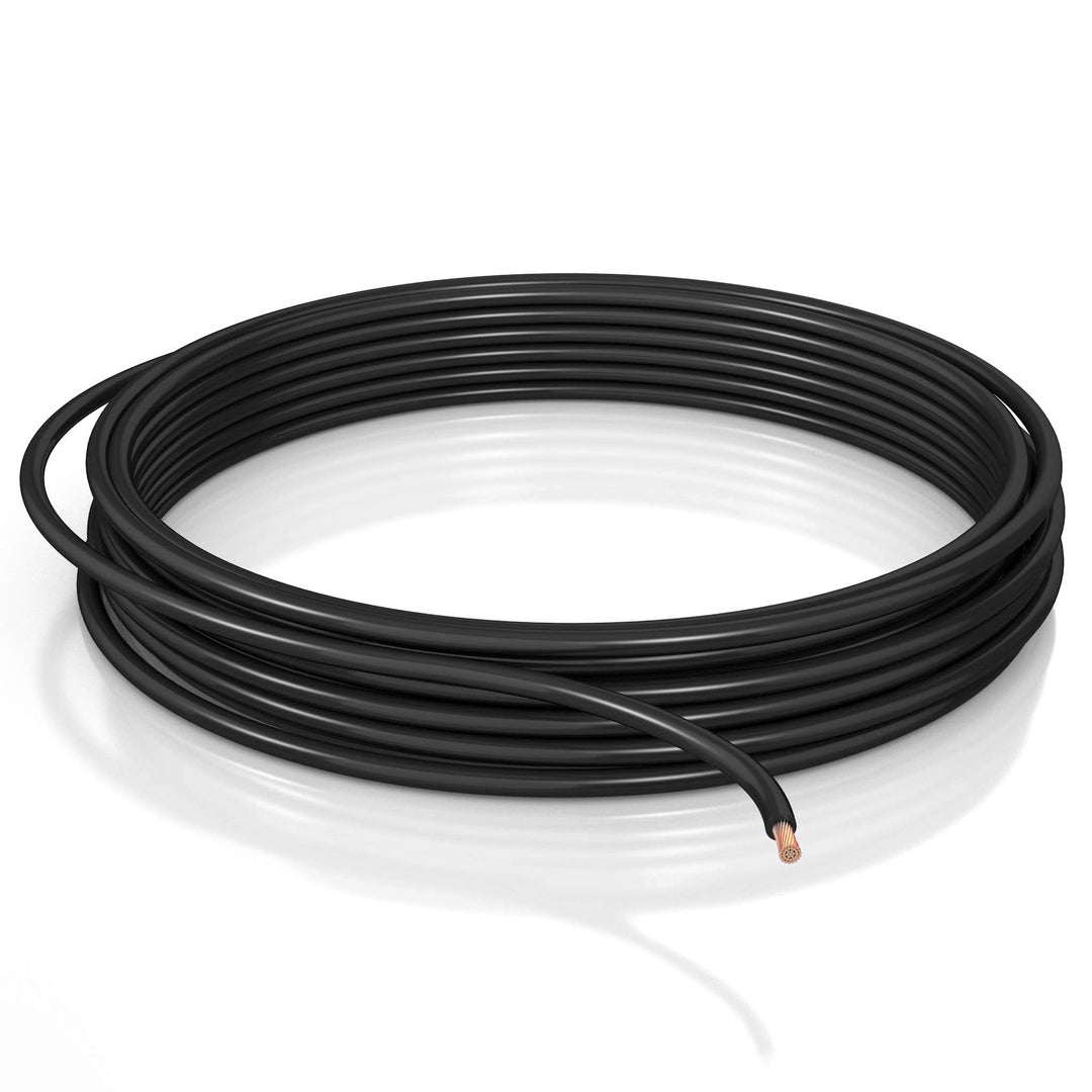 DCSk Fahrzeugleitung - 10mm² - 10m - FLRY B asymmetrisch - 10 mm² - KFZ Kabel Litze - Schwarz - 10mm