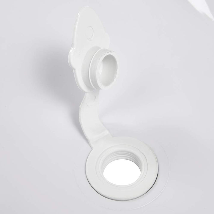 keeeper Star Ergonomische Babywanne mit Stöpsel, Ab 0 bis ca. 12 Monate, 84 cm, Maria, Weiss weiss 8