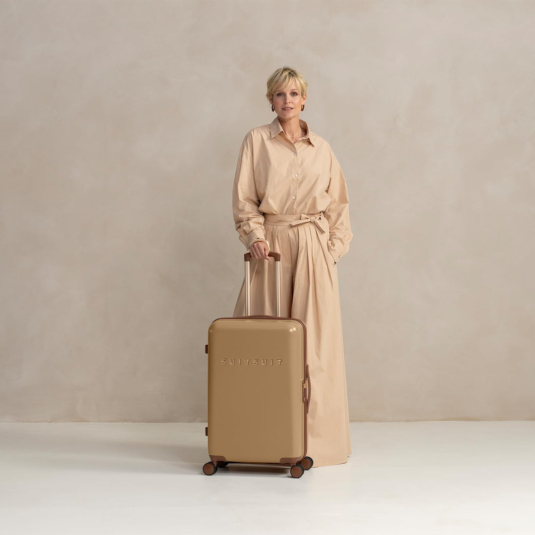 SUITSUIT Koffer Gross 66 cm - Leicht Hartschalen Reisekoffer mit Rollen - TSA-Schloss - 59 L - Fab S