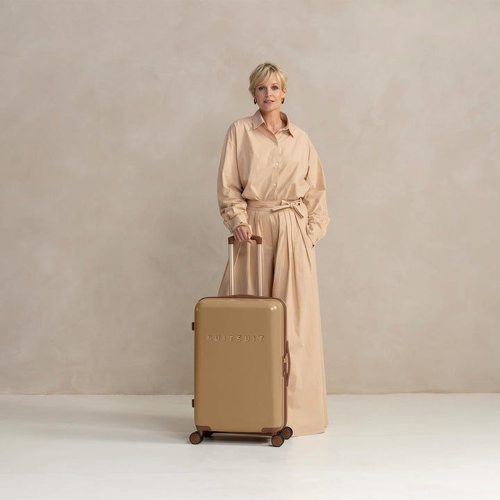 SUITSUIT Koffer Gross 66 cm - Leicht Hartschalen Reisekoffer mit Rollen - TSA-Schloss - 59 L - Fab S