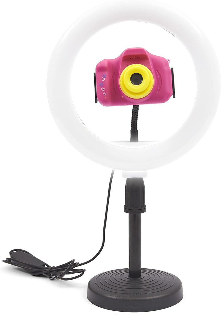 Giochi Preziosi Me Contro Te Studio Maker, Digitalkamera für Kinder mit Stativ, höhenverstellbar, Mä
