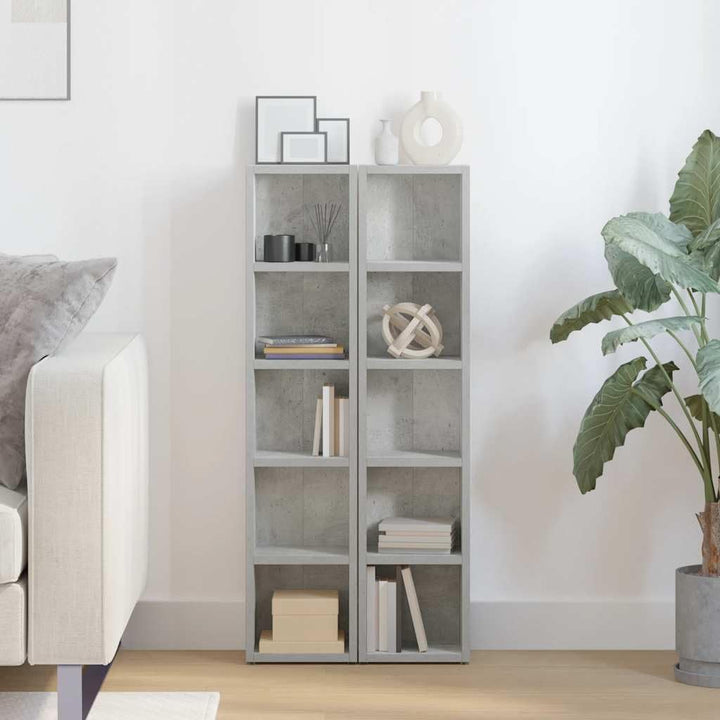 vidaXL 2x CD Regal Ständer Standregal Wandregal Medienregal Dekoregal Aufbewahrung Büroregal für 160