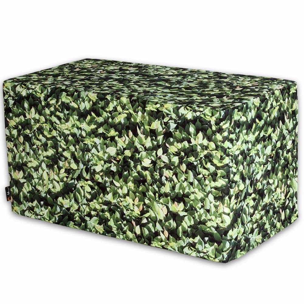 MeroWings Outdoor Sitzbank Hainbuche Textil Digitaler Fotorealistischer Druck - mit Acryltablett