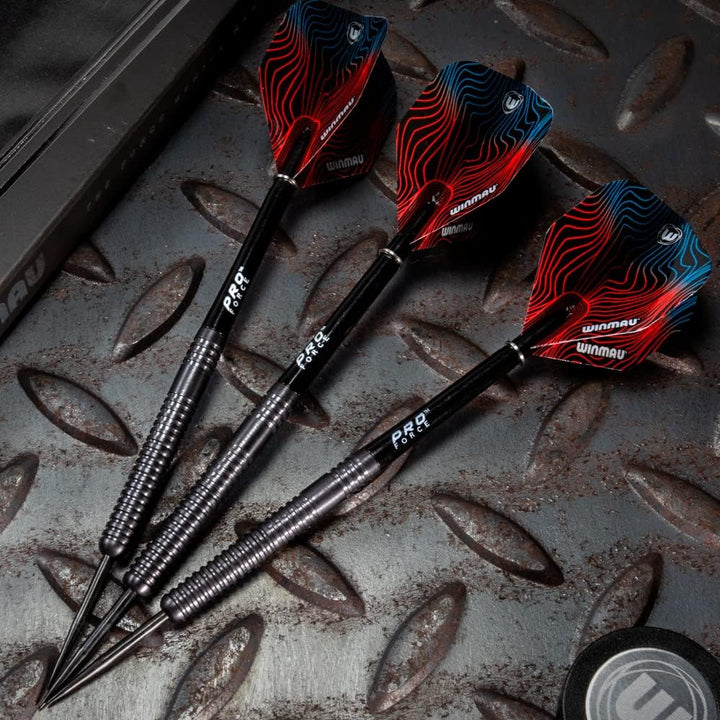 WINMAU Solaris Pro Spezial Dartset mit Stahlspitze 23.0 Gramm, 23.0 Gramm