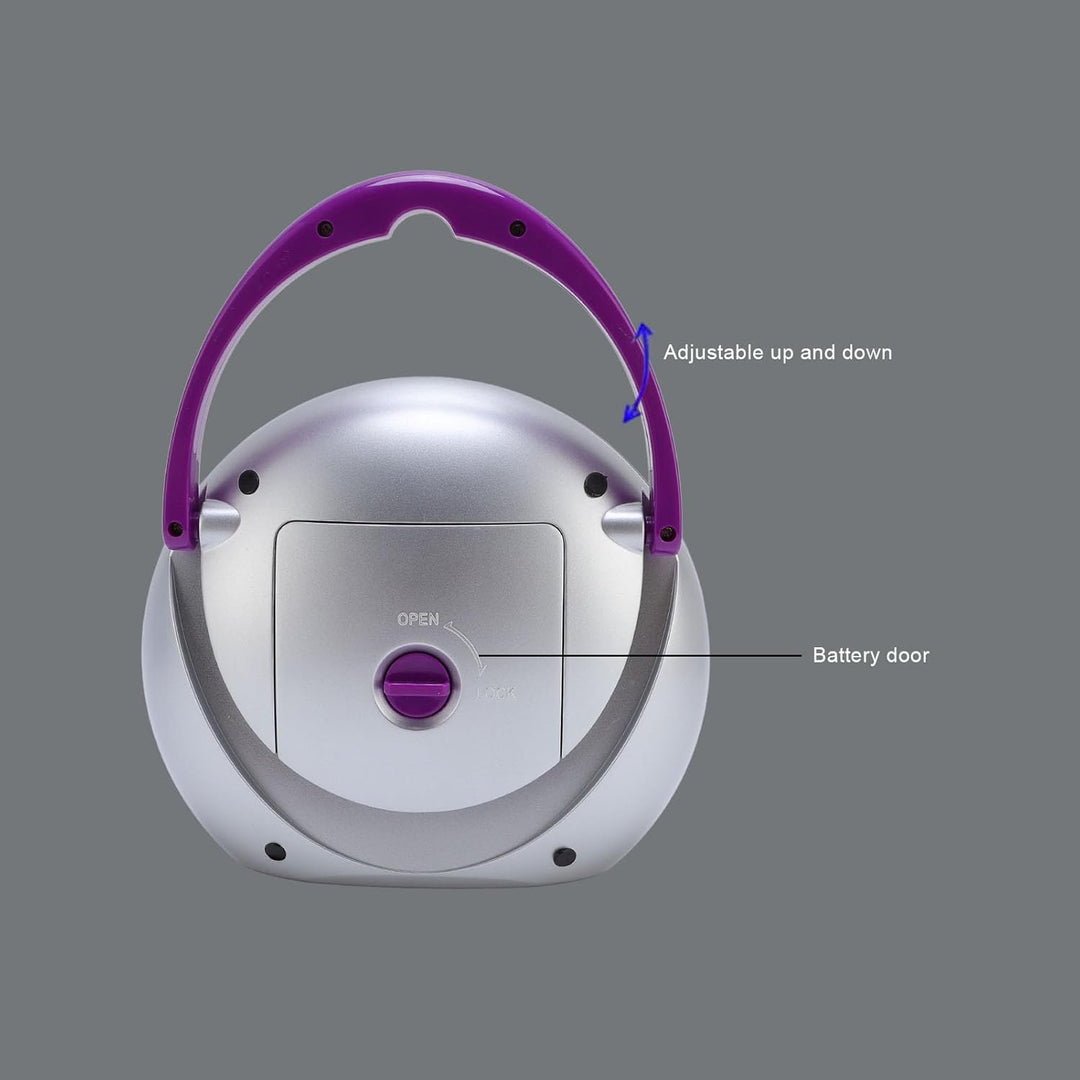 Hängende Duschfunk Radio AM FM, IPX4 wasserdichte Batteriebetriebene Badezimmerradio mit Oberster Gr