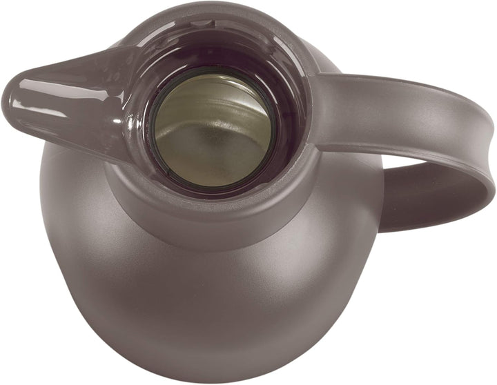 Emsa N40122 Samba Isolierkanne |1,5 Liter | Quick Press Verschluss | 12h heiss und 24h kalt | Transl