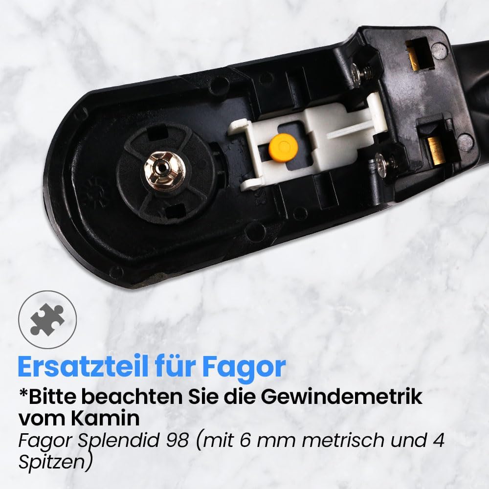 Anakel Home Schnellkochtopfgriff für Fagor Splendid 98 mit Druckregelventil und Zubehör im Lieferumf