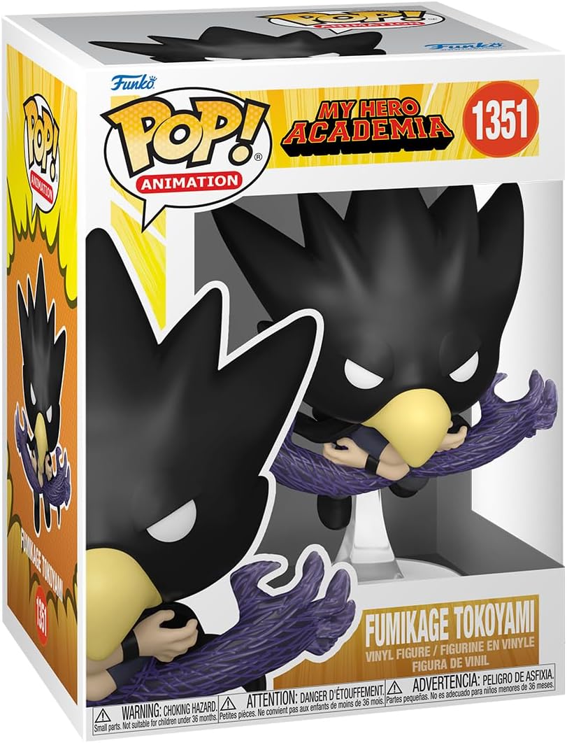 Funko Pop! Animation: MHA - Fumikage Tokoyami and Dark Shadow - (Fallen Angel) - My Hero Academia -