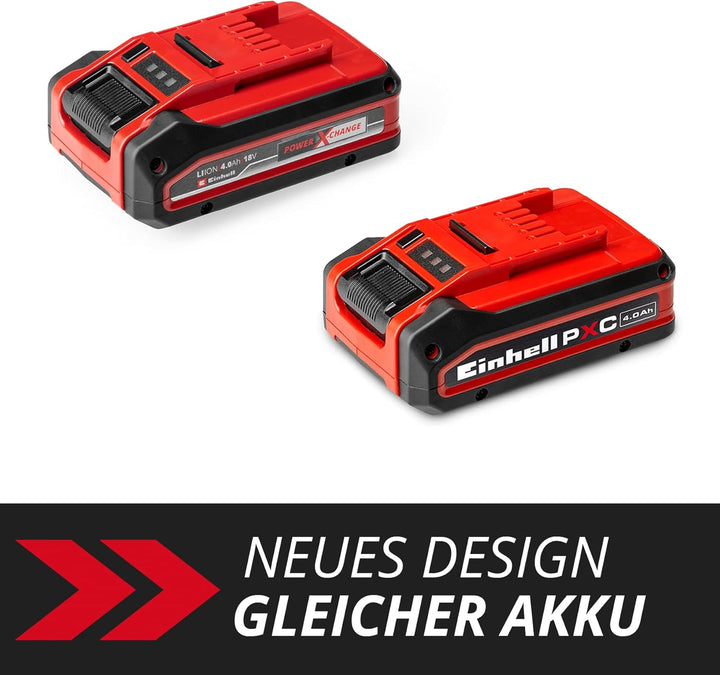 Original Einhell 18V 4,0 Ah Power X-Change PLUS (18V Akku, universell verwendbar für alle PXC-Geräte