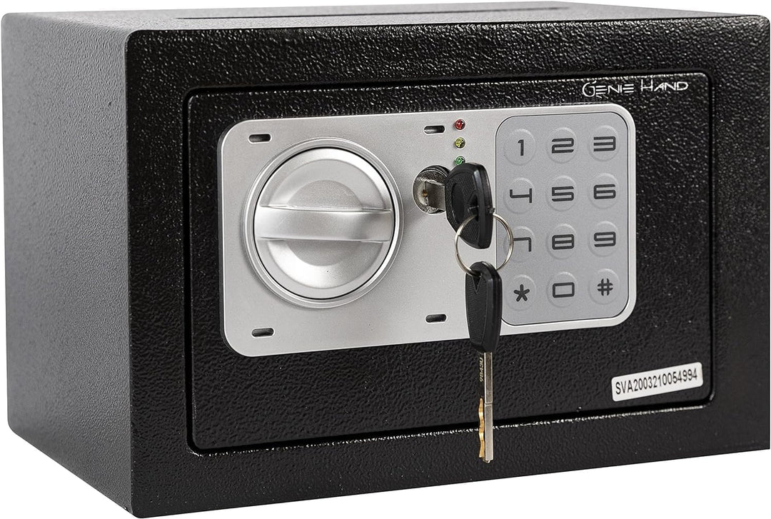 Genie Hand – Elektronischer Tresor Safe mit Einwurfschlitz – B-Klasse-Schloss – Anti-Bounce-Technolo