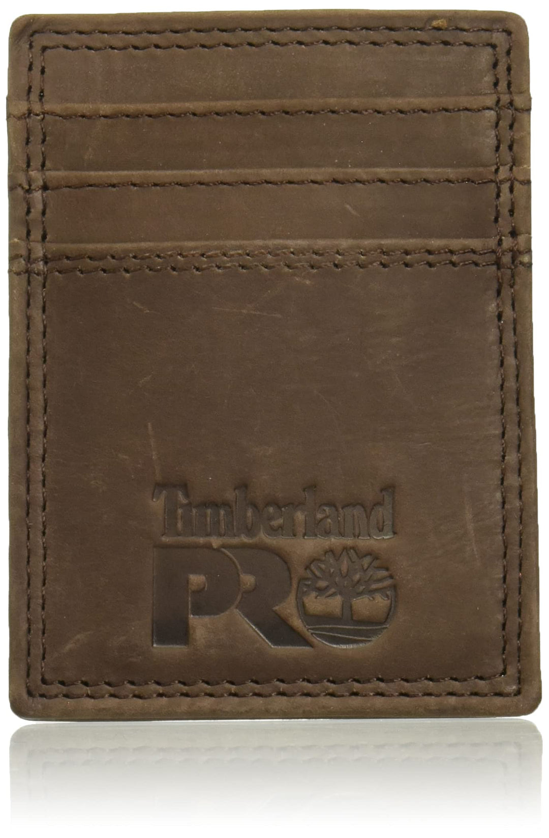Timberland PRO Herren Leder-Fronttasche mit Geldklammer Zubehör Einheitsgrösse Dunkelbraun, Einheits
