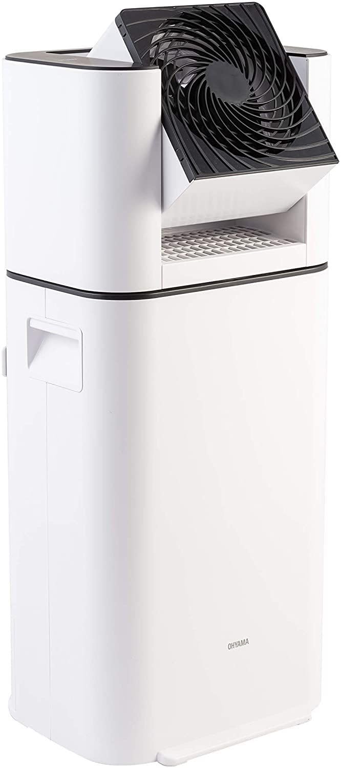 Woozoo, Tragbarer 2-in-1 Luftentfeuchter & oszillierender Ventilator, 21m², 590W, Wassertank 2.5L, T