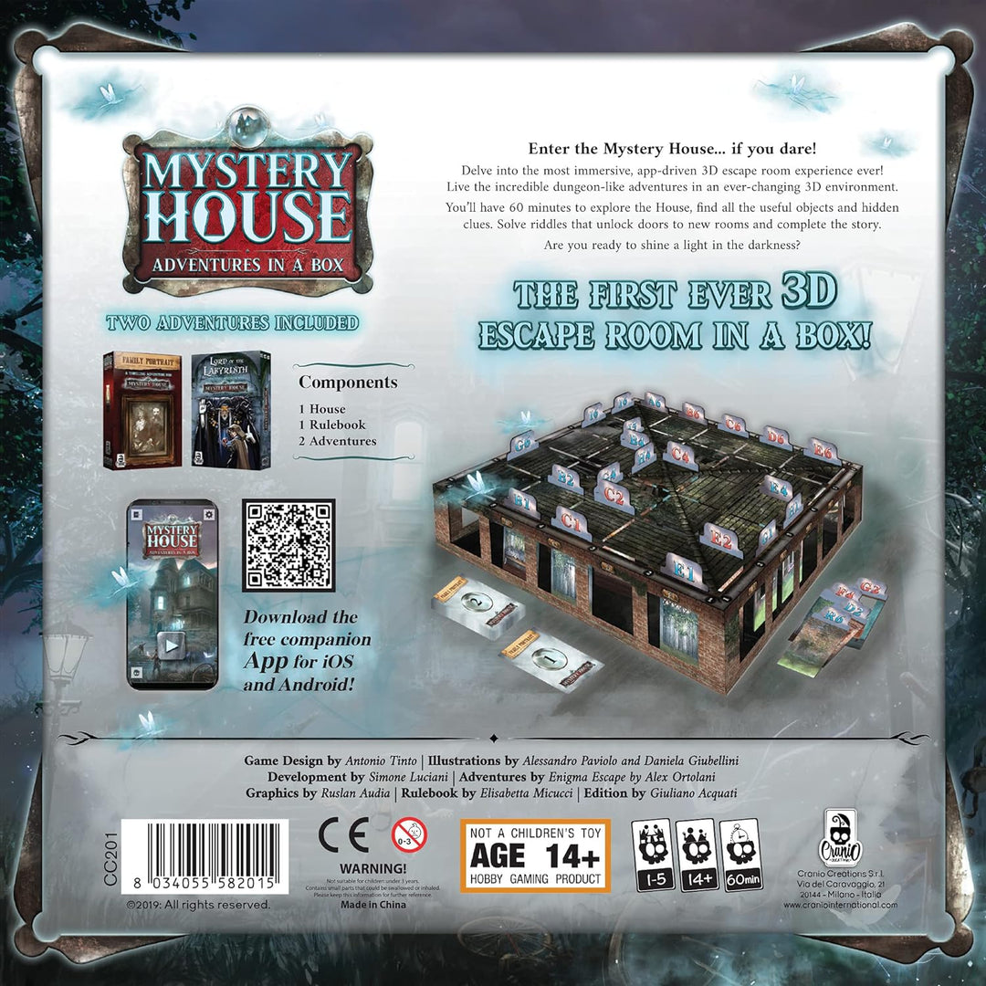 Cranio Creations Mystery House Board Game (MHS01)
