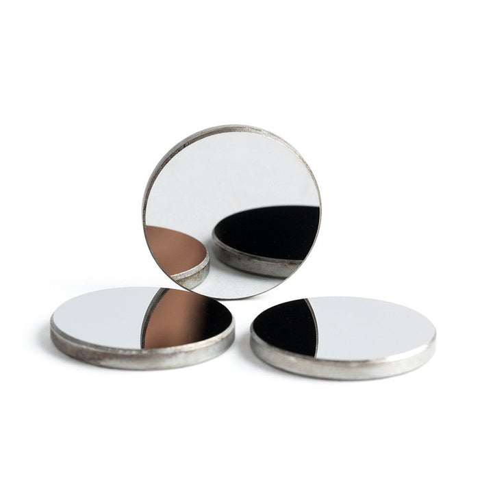 Cloudray 3PCS CO2 Laser Mirror D19,05 mm (0,75 Zoll) Thk 3 mm (0,12 Zoll) Für CO2 Laserkopf D19.05 3