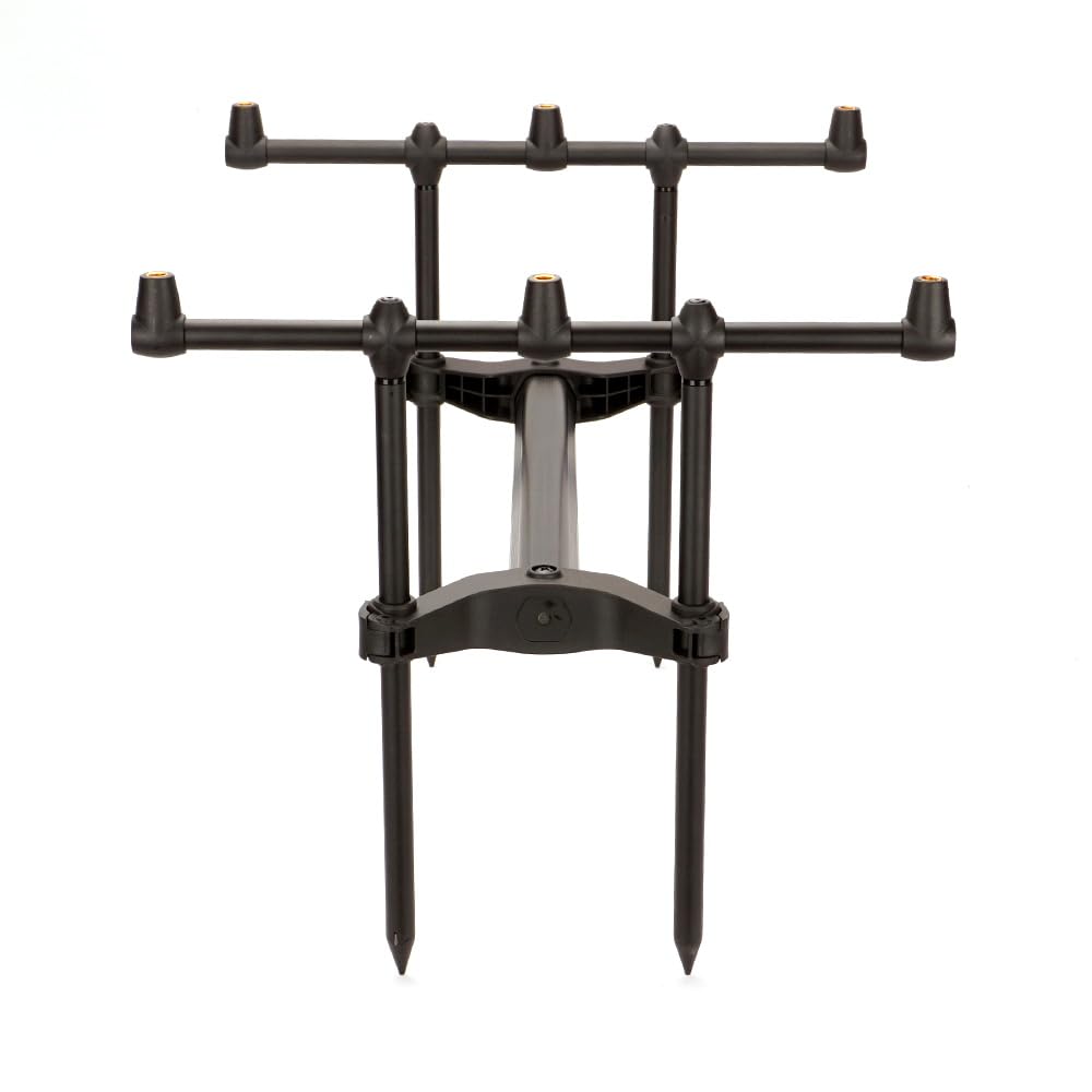 Hirisi Tackle Rod Pod Rutenhalter – 3 Ruten oder 2 Ruten wählbar, – Aluminium Rutenständer mit Tasch