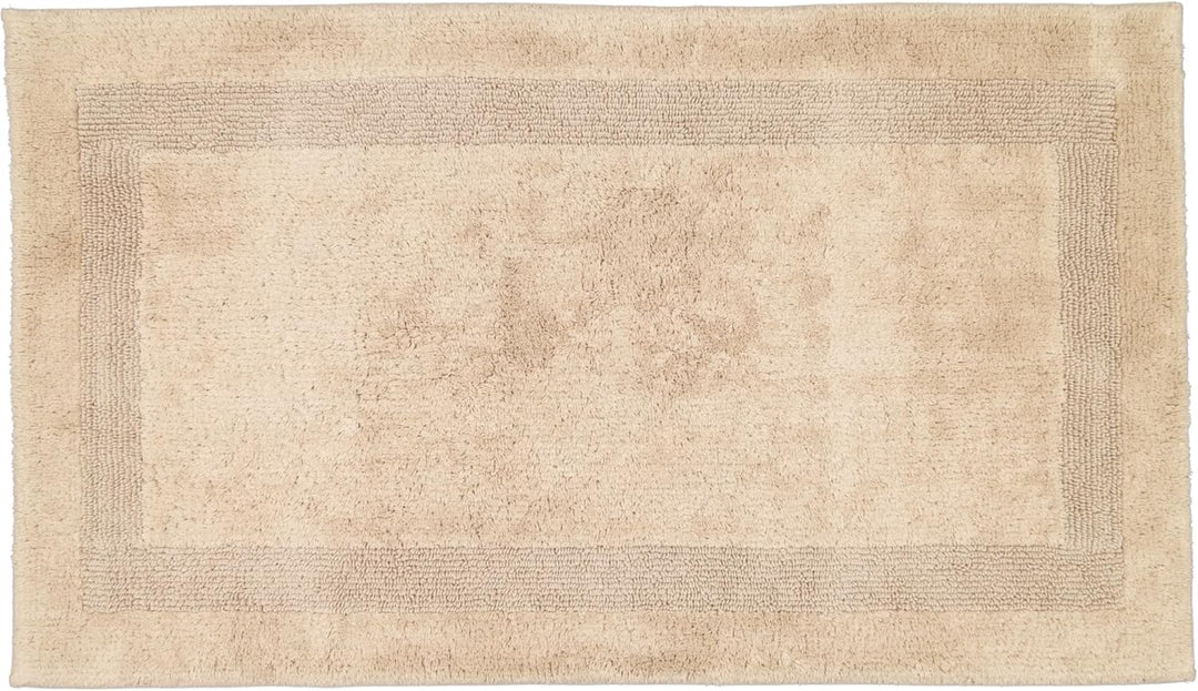 Cawö Badteppiche Luxus Badteppich 1000 Sand - 375 70x120 cm, 70x120 cm
